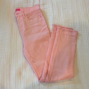 Lilly Pulitzer Pink Ankle Cropped Jeans